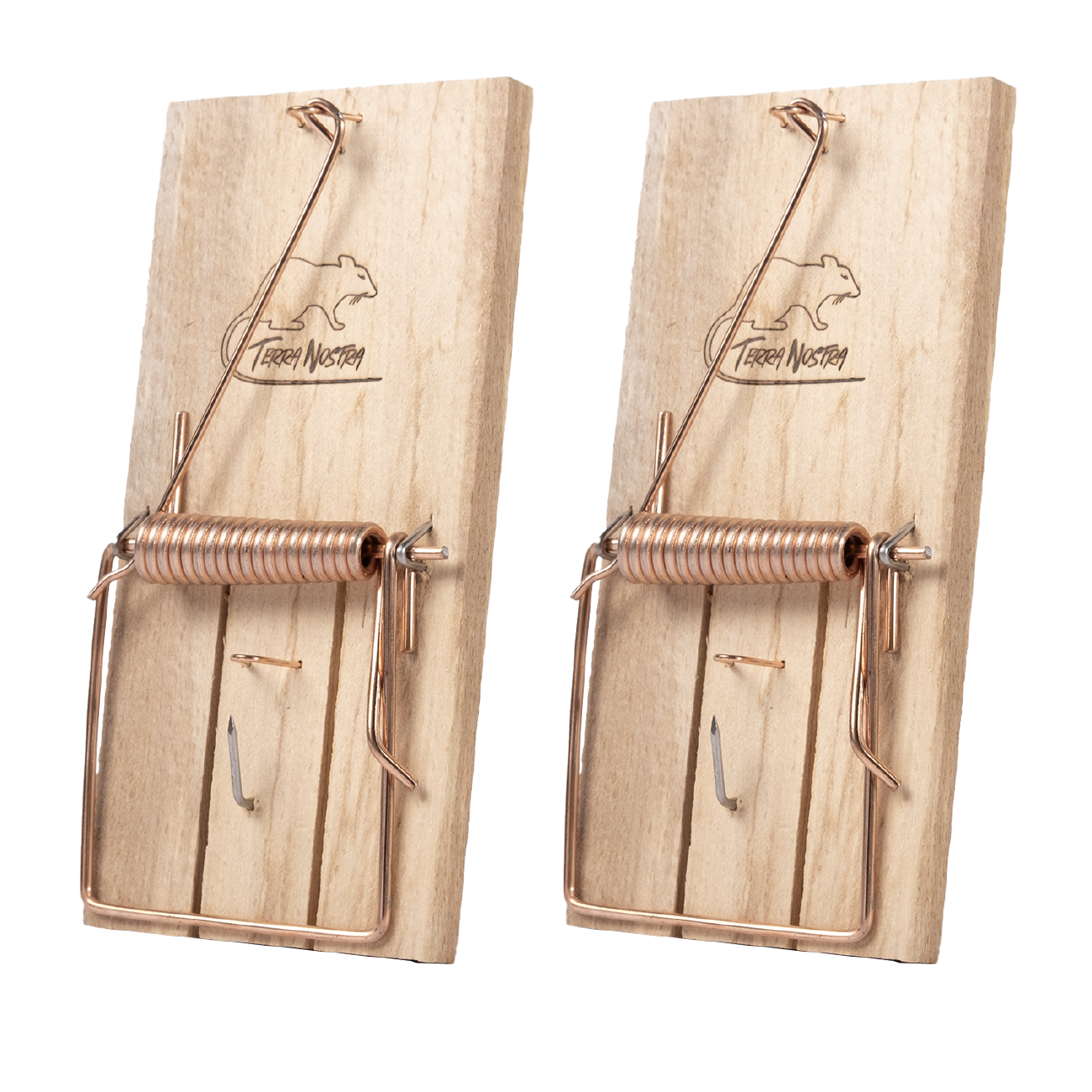 Grande Tapette à Rats & Souris en Bois Lot de 2 Tapettes Fabriquées en France Terra Nostra