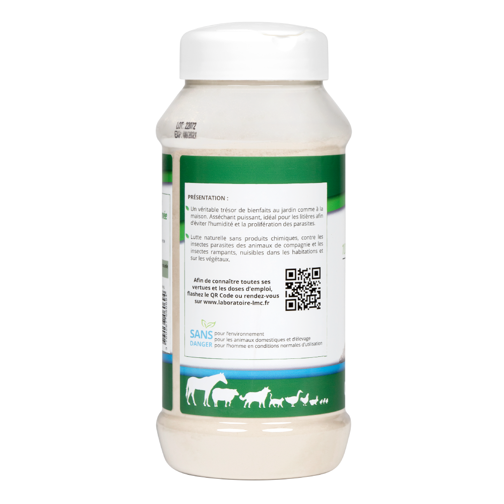 Poudre Ménager Multi Usage Terre de Diatomée Naturel Poudreuse 300g Terra Nostra - Terra nostra shop