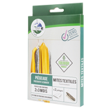 Piège Ecologique Naturel Contre Mite Textile LOT DE 2 BOITES x 2 PIEGES - Plaque de Phéromone X2 Terra Nostra