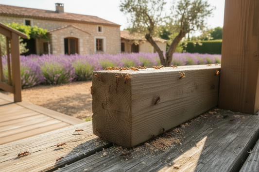 fourmis charpentières - comment détruire un nid de fourmis naturellement