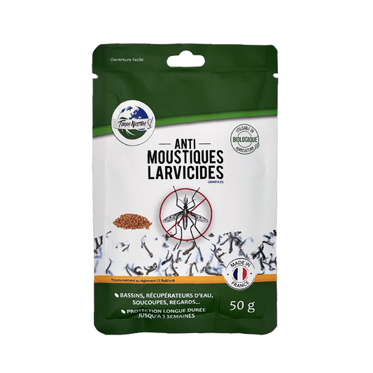 Anti Moustiques Larvicides Sachet ou Pot Fabriqué en France Terra Nostra