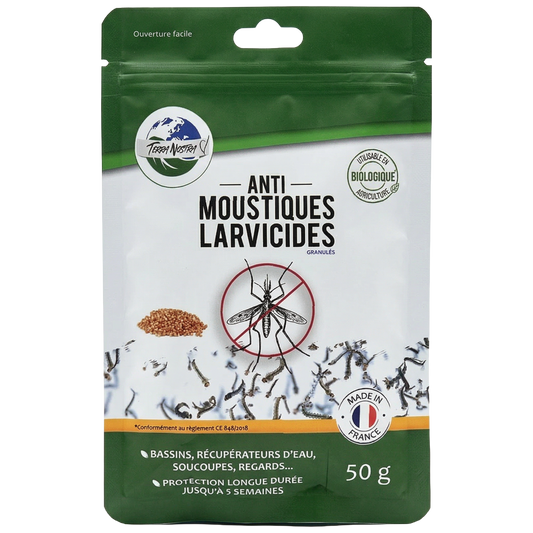 Anti Moustiques Larvicides Sachet ou Seau Fabriqué en France Terra Nostra