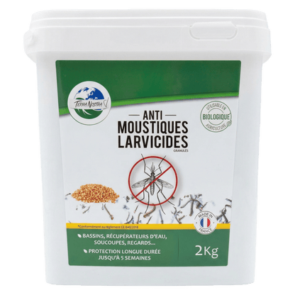 Anti Moustiques Larvicides Sachet ou Seau - Terra Nostra - insecticides a base de produits naturels
