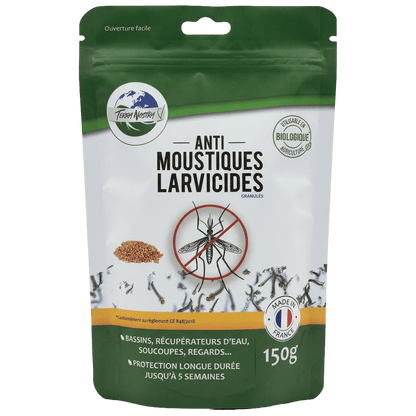Anti Moustiques Larvicides Sachet ou Seau - Terra Nostra - insecticides a base de produits naturels