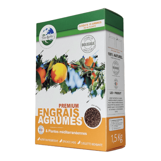 Engrais Premium Agrumes & Plantes Méditerranéennes Mini Granulés - Terra Nostra - insecticides a base de produits naturels