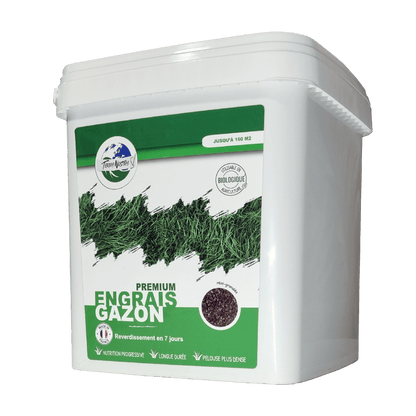 Engrais Premium Gazon Boite ou Seau Mini Granulés - Terra Nostra - insecticides a base de produits naturels