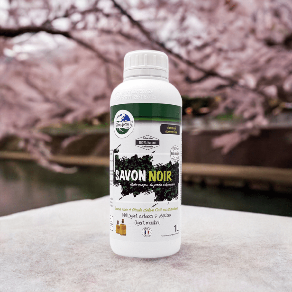 Jardin Naturel Savon Noir Concentré 1L - Terra Nostra - insecticides a base de produits naturels
