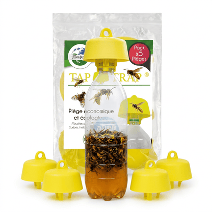 Piège Bouteille Ecologique Guêpe et Frelons avec Recettes Terra Nostra - Terra Nostra - insecticides a base de produits naturels