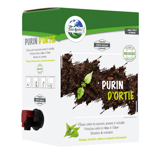 Jardin Naturel Purin d'Ortie Concentré Bib 5L Fabriqué en France Terra Nostra - Terra nostra shop