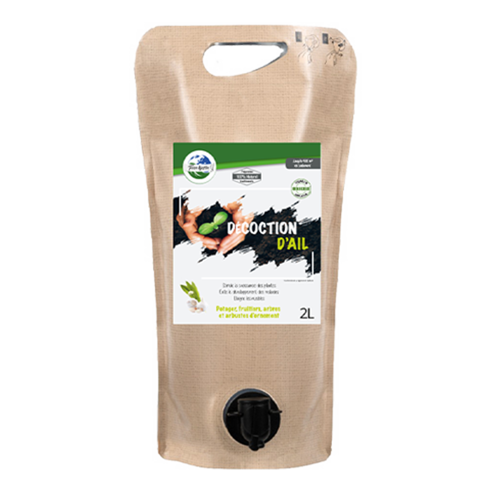 Jardin Naturel Décoction d'Ail Concentré Pouch 2L Fabriqué en France Terra Nostra - Terra nostra shop