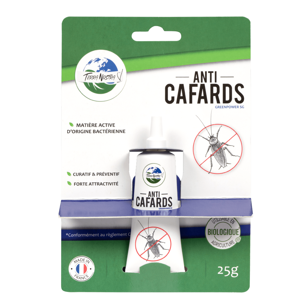 Anti cafards Tube 25g Prêt à l'emploi - Terra Nostra - insecticides a base de produits naturels