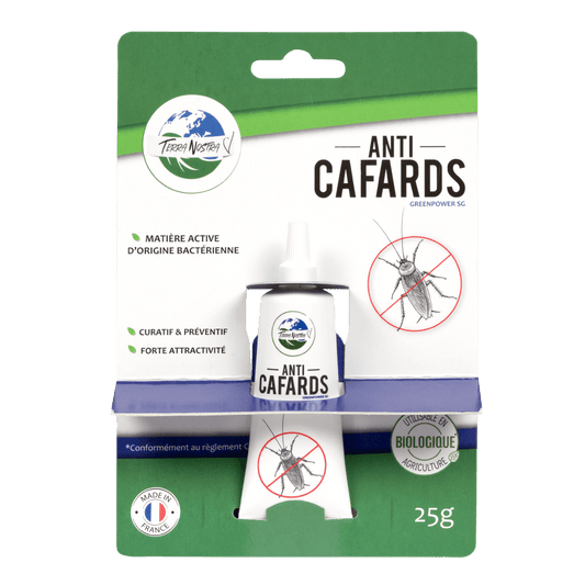 Anti cafards Tube 25g Prêt à l'emploi - Terra Nostra - insecticides a base de produits naturels