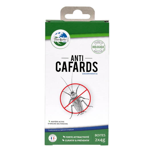 Anti cafards X2 Boites Prêt à l'emploi - Terra Nostra - insecticides a base de produits naturels