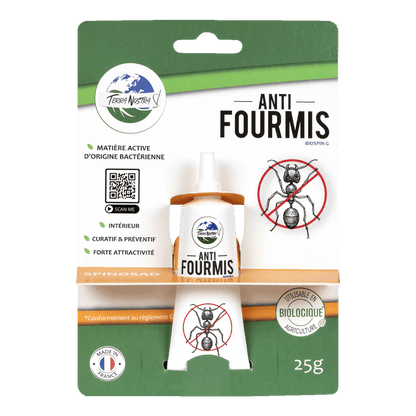 Anti Fourmis Naturel Gel Appat en Tube 1x25g - Terra Nostra - insecticides a base de produits naturels