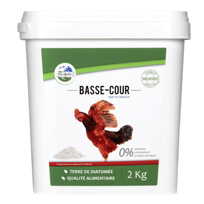 Basse Cour Naturel Terre de Diatomée Poudreuse 300g - Terra Nostra - insecticides a base de produits naturels