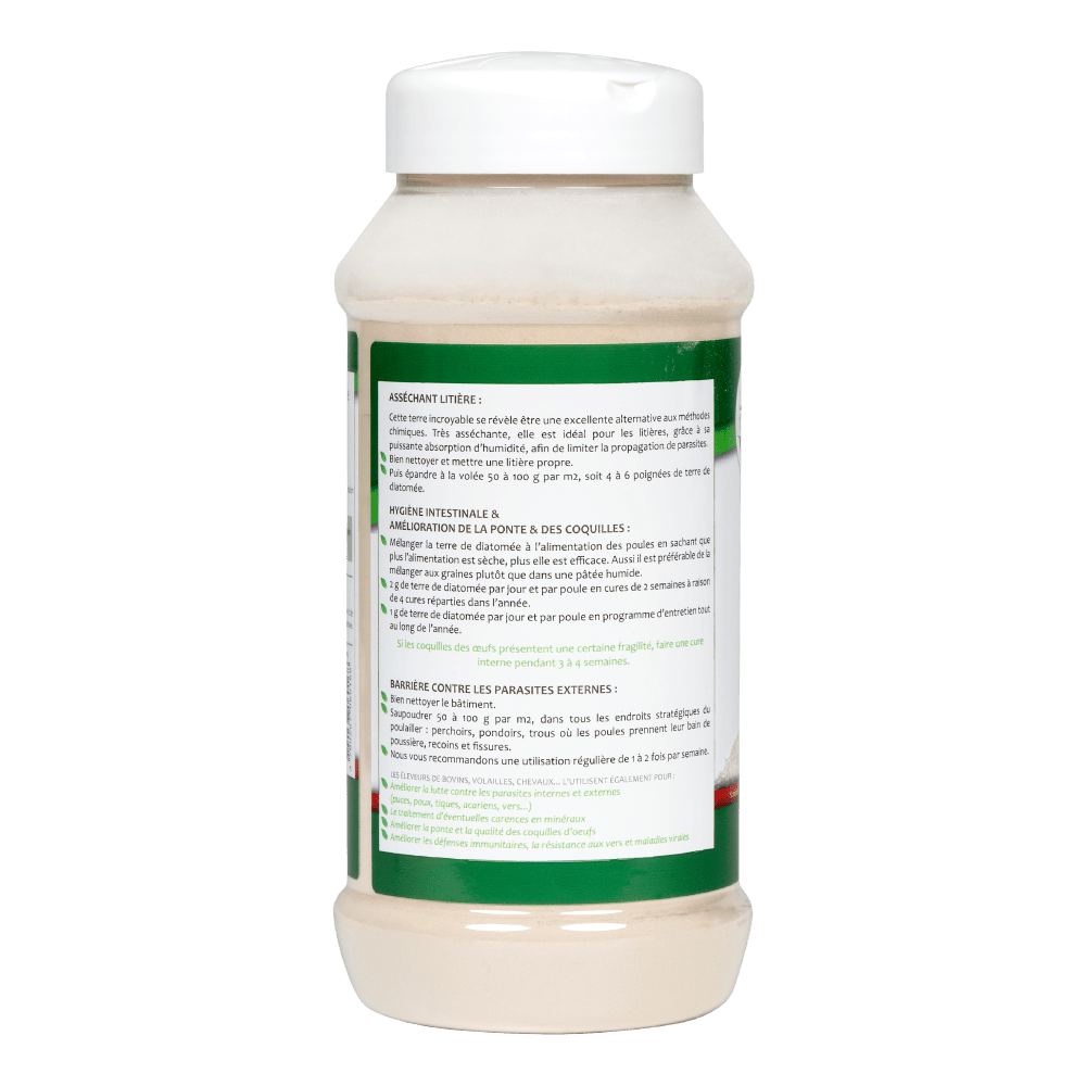 Basse Cour Naturel Terre de Diatomée Poudreuse 300g - Terra Nostra - insecticides a base de produits naturels