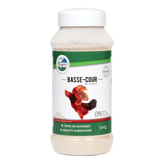 Basse Cour Naturel Terre de Diatomée Poudreuse 300g - Terra Nostra - insecticides a base de produits naturels