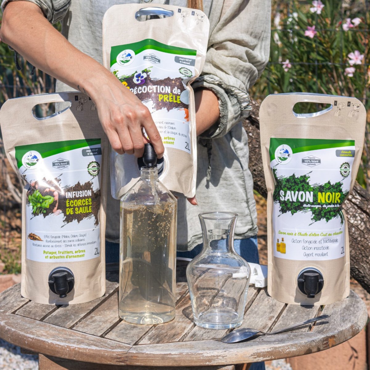 Jardin Naturel Décoction de Prêle Concentré Pouch ou Bib - Terra Nostra - insecticides a base de produits naturels