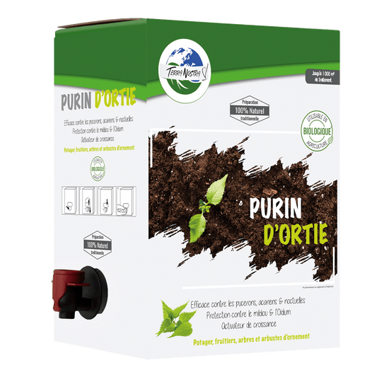 Jardin Naturel Purin d'Ortie Concentré Pouch ou Bib - Terra Nostra - insecticides a base de produits naturels