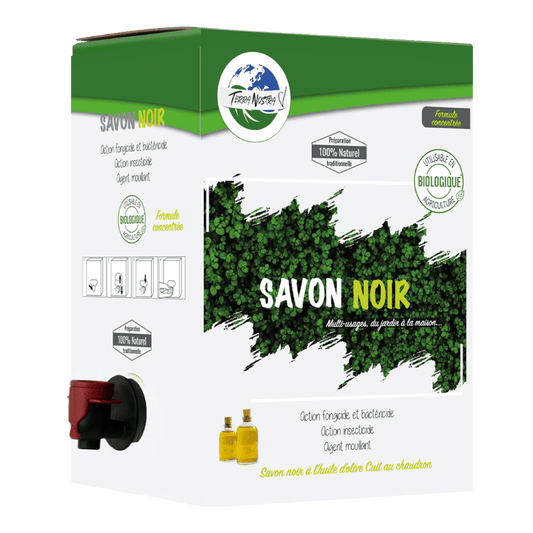 Jardin Naturel Savon Noir Concentré Bib 5L - Terra Nostra - insecticides a base de produits naturels