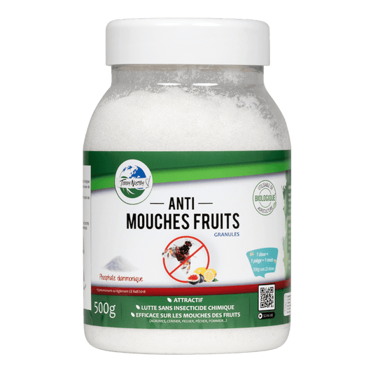 Traitement Naturel Mouche des Fruits Phosphate Diammonique Flacon ou Seau - Terra Nostra - insecticides a base de produits naturels